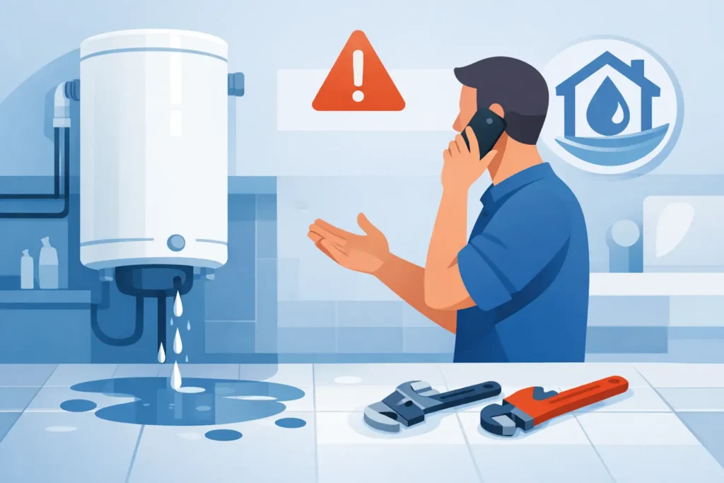 Fuite chauffe-eau : que faire tout de suite ?