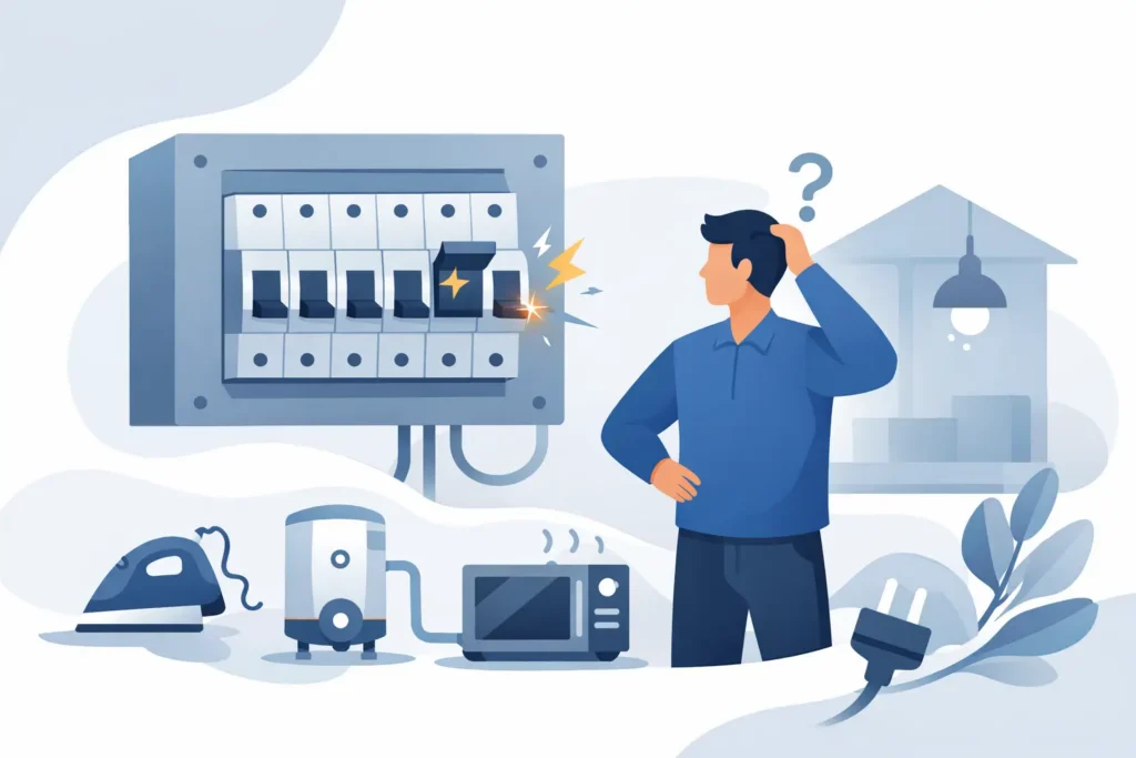 Disjoncteur saute sans arrêt : que faire ?