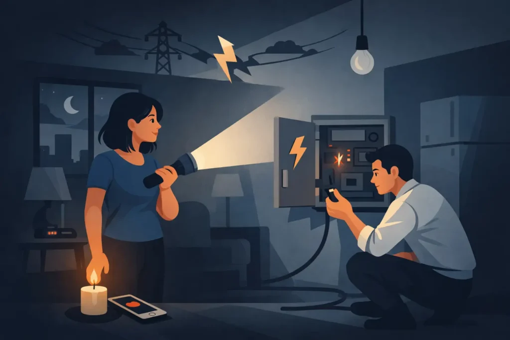 Que faire en cas de panne électrique ?