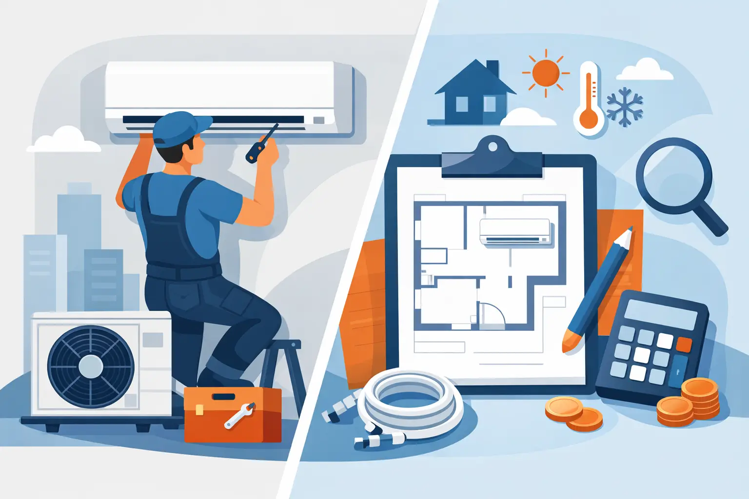 Installation clim : ce qu’il faut prévoir